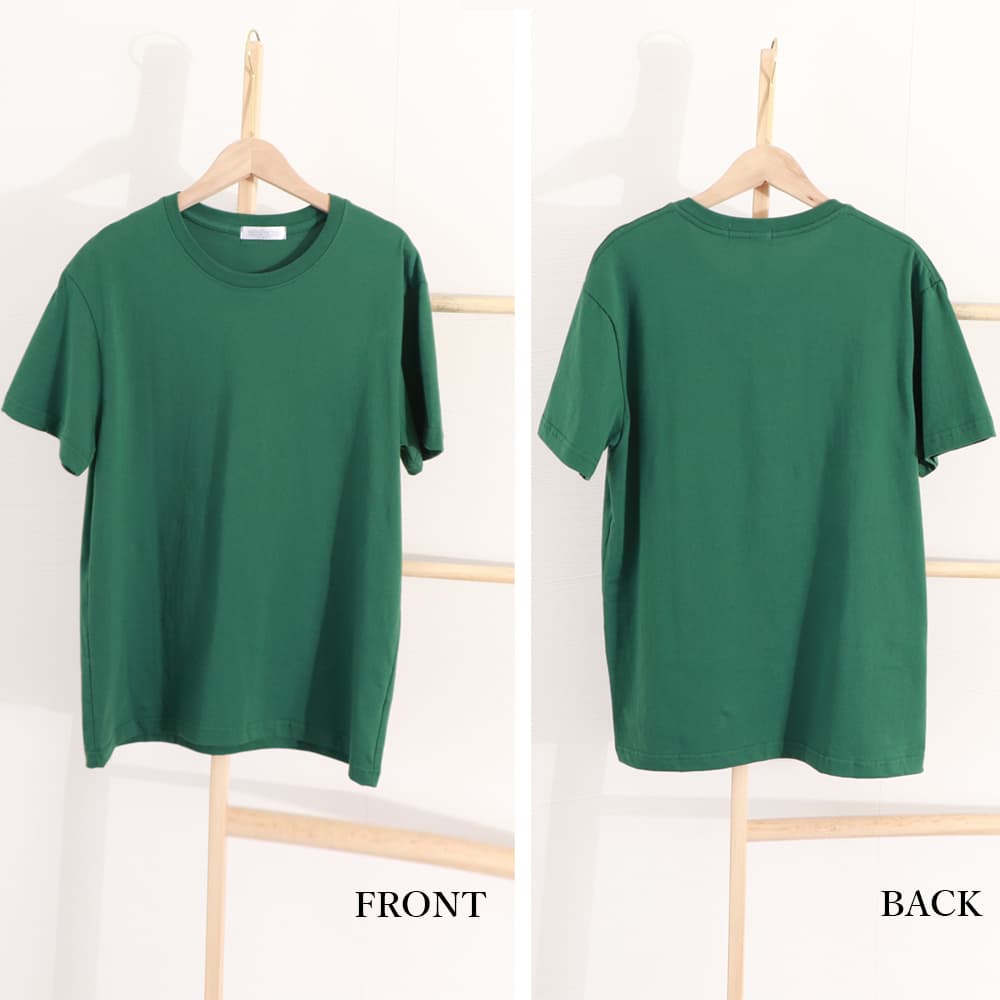 白Tシャツ レディース半袖無地ティーシャツゆったり体型カバー12色