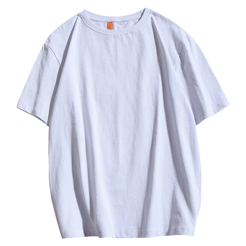 白Tシャツ ベーシック 丸首半袖カットソー