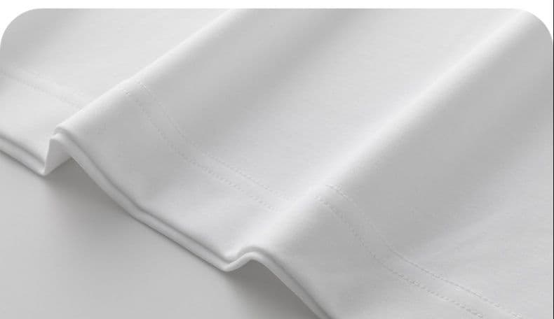白Tシャツ メンズ 高級長綿半袖Tシャツ