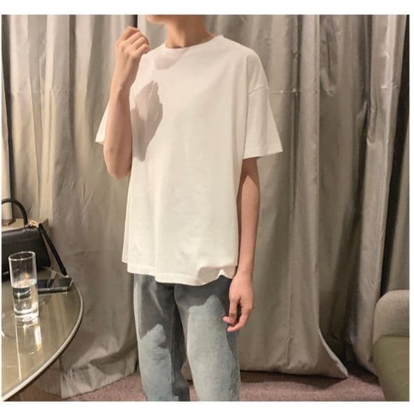白Tシャツ メンズ 究極の快適さ 上質シンプル半袖