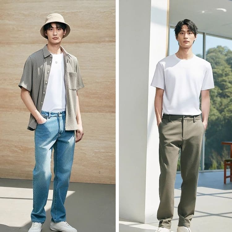 白Tシャツ 極上シルエット 上質素材Tシャツ