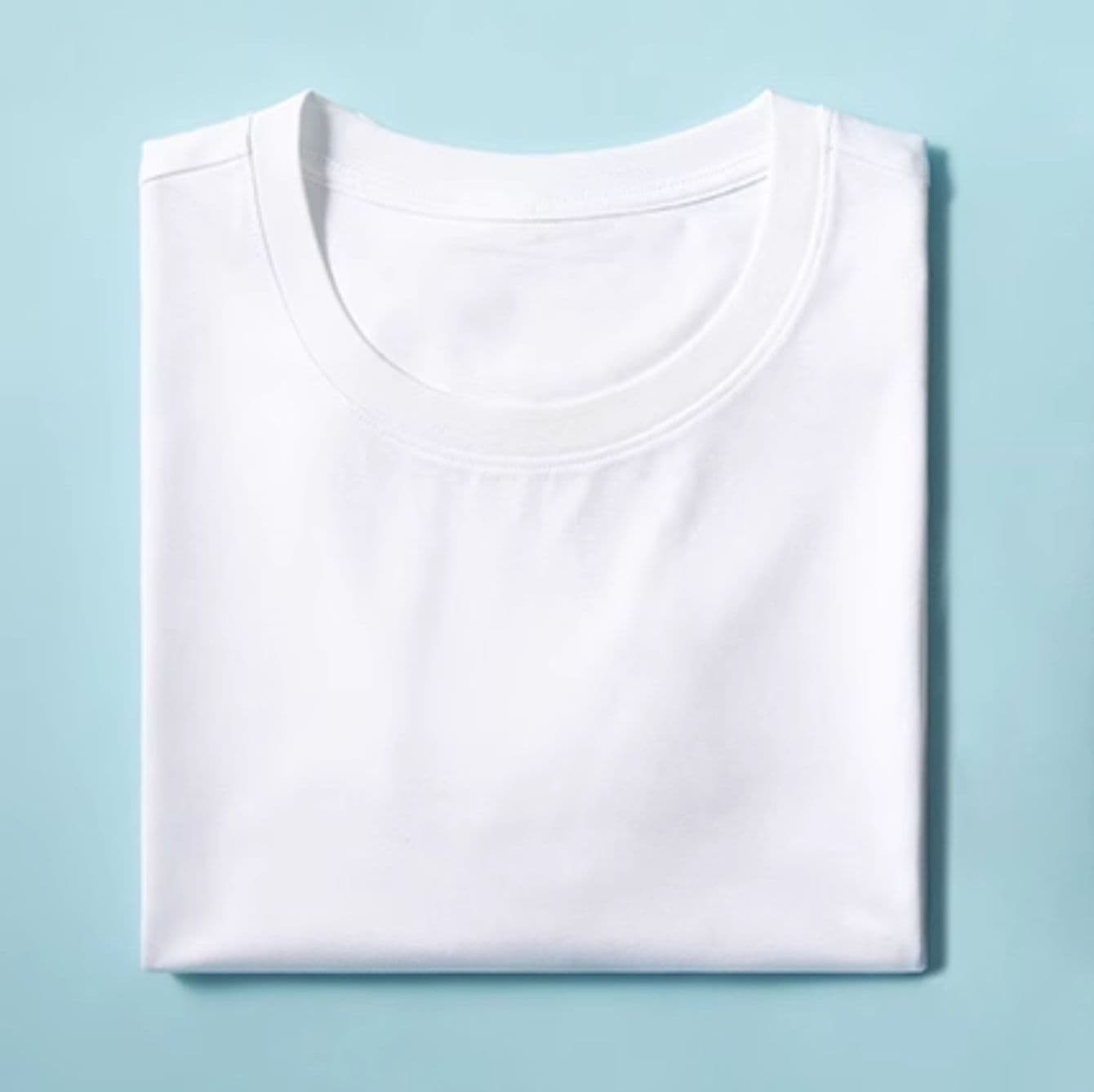 白Tシャツ 洗練シルエット 上質コットン半袖