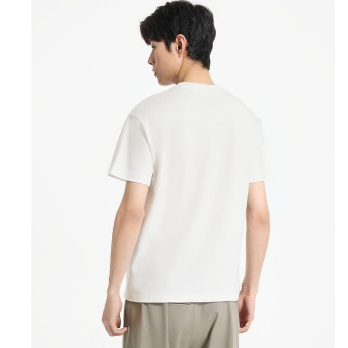 白Tシャツ ベーシック クルーネック 半袖 無地Tシャツ