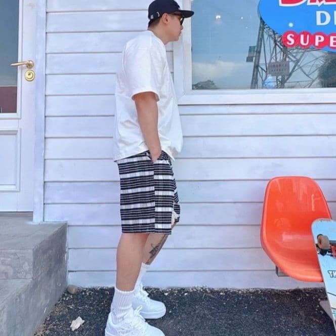 白Tシャツ クルーネック半袖無地ベーシック綿素材