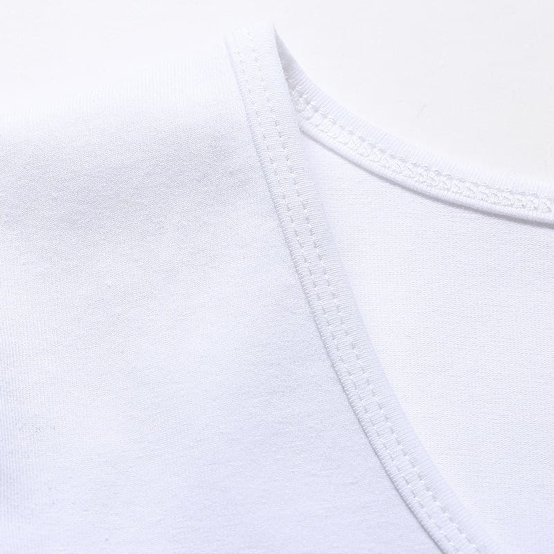 白Tシャツ レディース すっきり着こなし長袖ラウンドネック