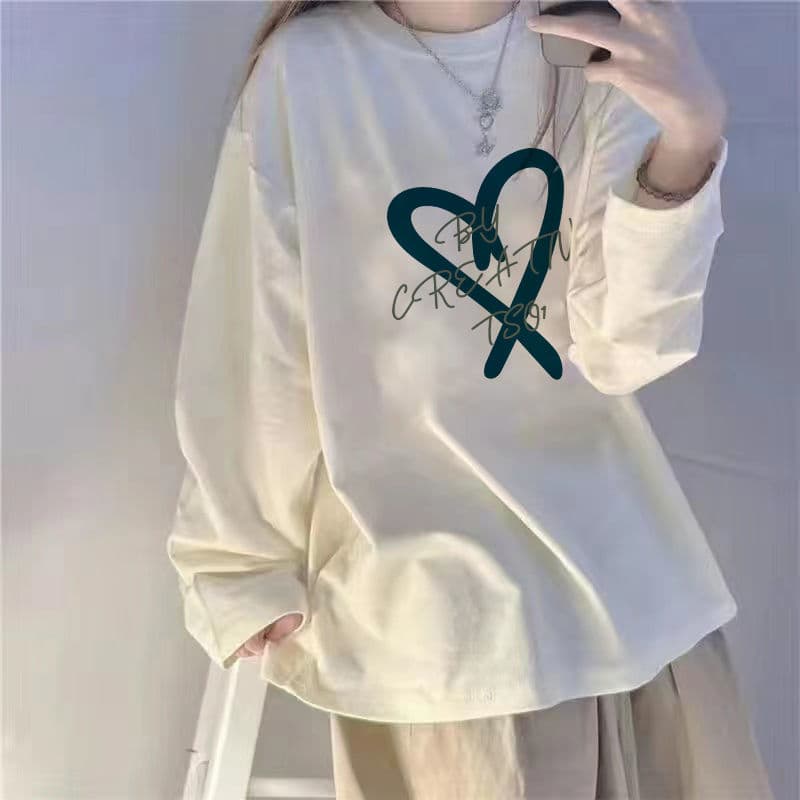 白Tシャツ レディース 落書きアート