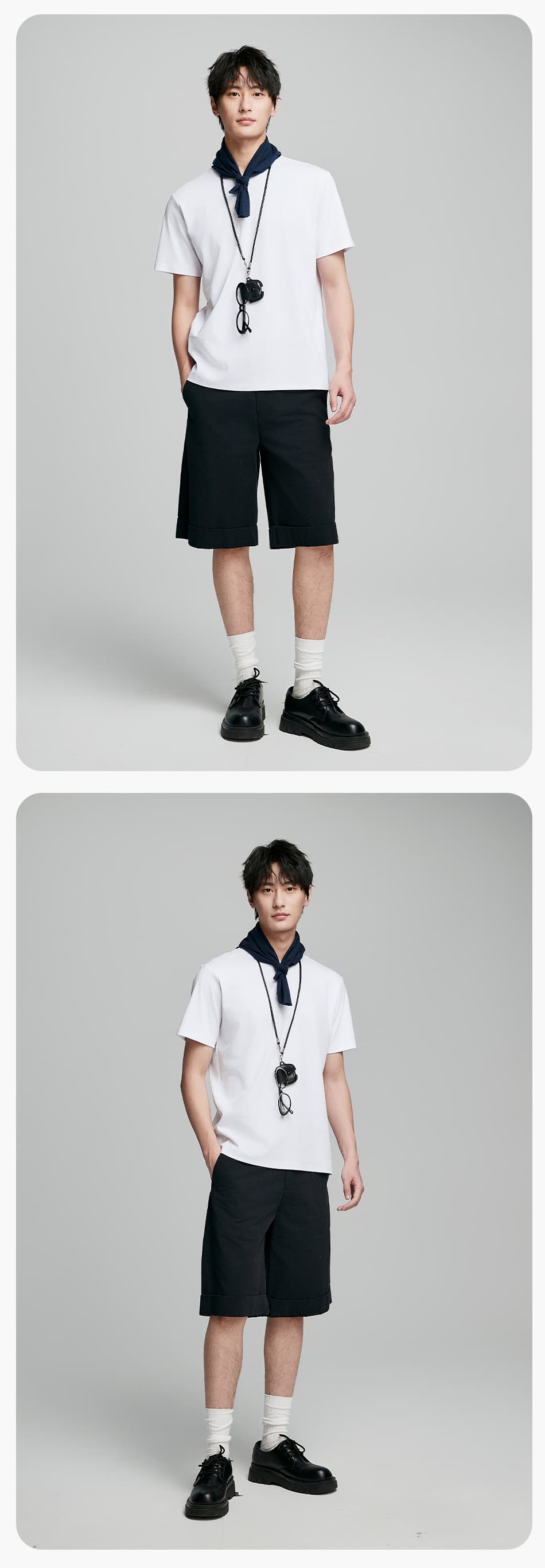 白Tシャツ 極上シルエット 上質素材Tシャツ