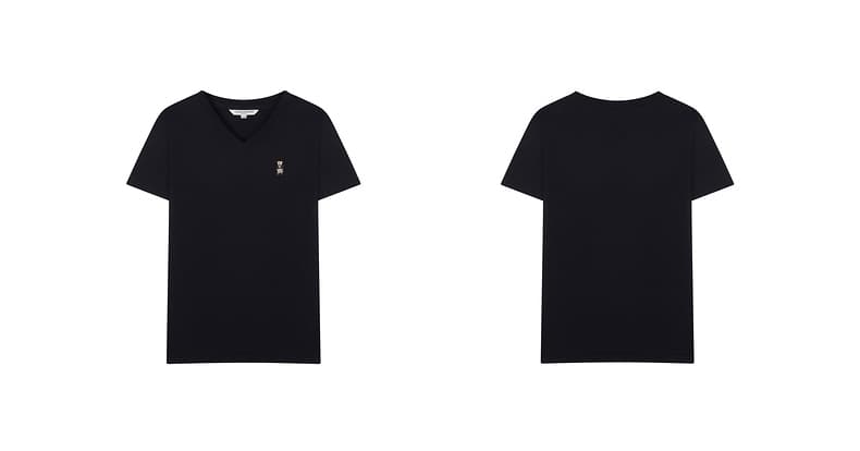 白Tシャツ レディース 胸元ワンポイント