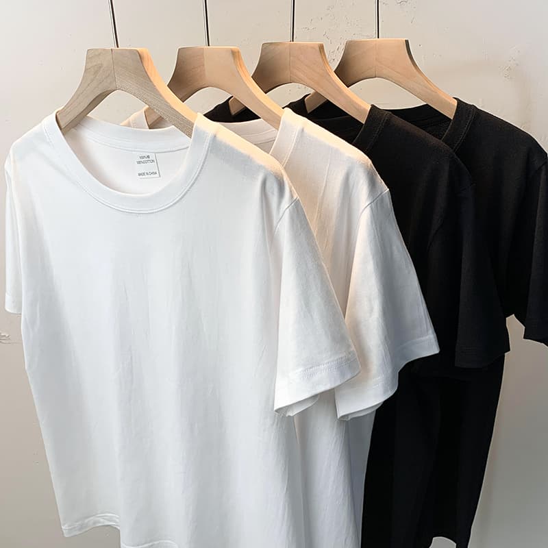 白Tシャツ 究極の定番 シンプル半袖カットソー