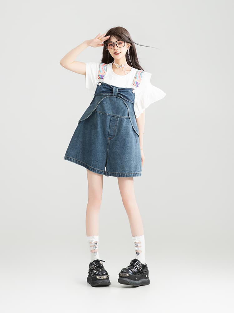 白Tシャツ レディース フリル袖デザインクラシック上質カットソー