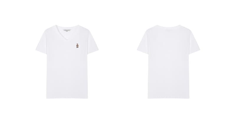 白Tシャツ レディース 胸元ワンポイント