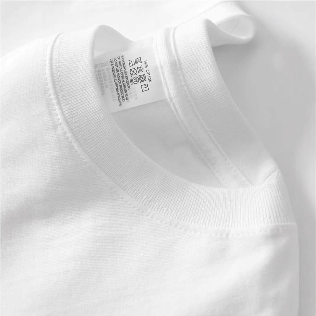 白Tシャツ 純白コットン半袖シャツ極上の着心地