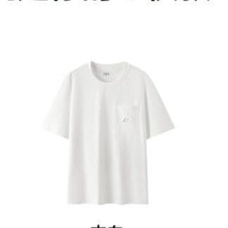 白Tシャツ 胸ポケット付き シンプル半袖
