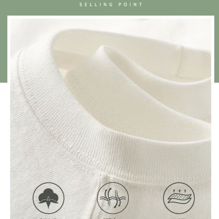 白Tシャツ 上質素材の定番シンプル丸首