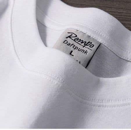白Tシャツ 厚手純綿快適クルーネック