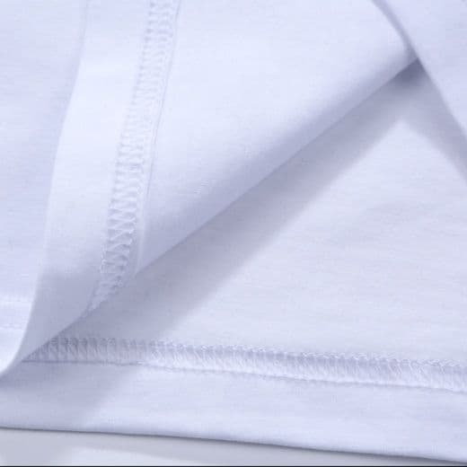 白Tシャツ シンプル無地Vネック半袖