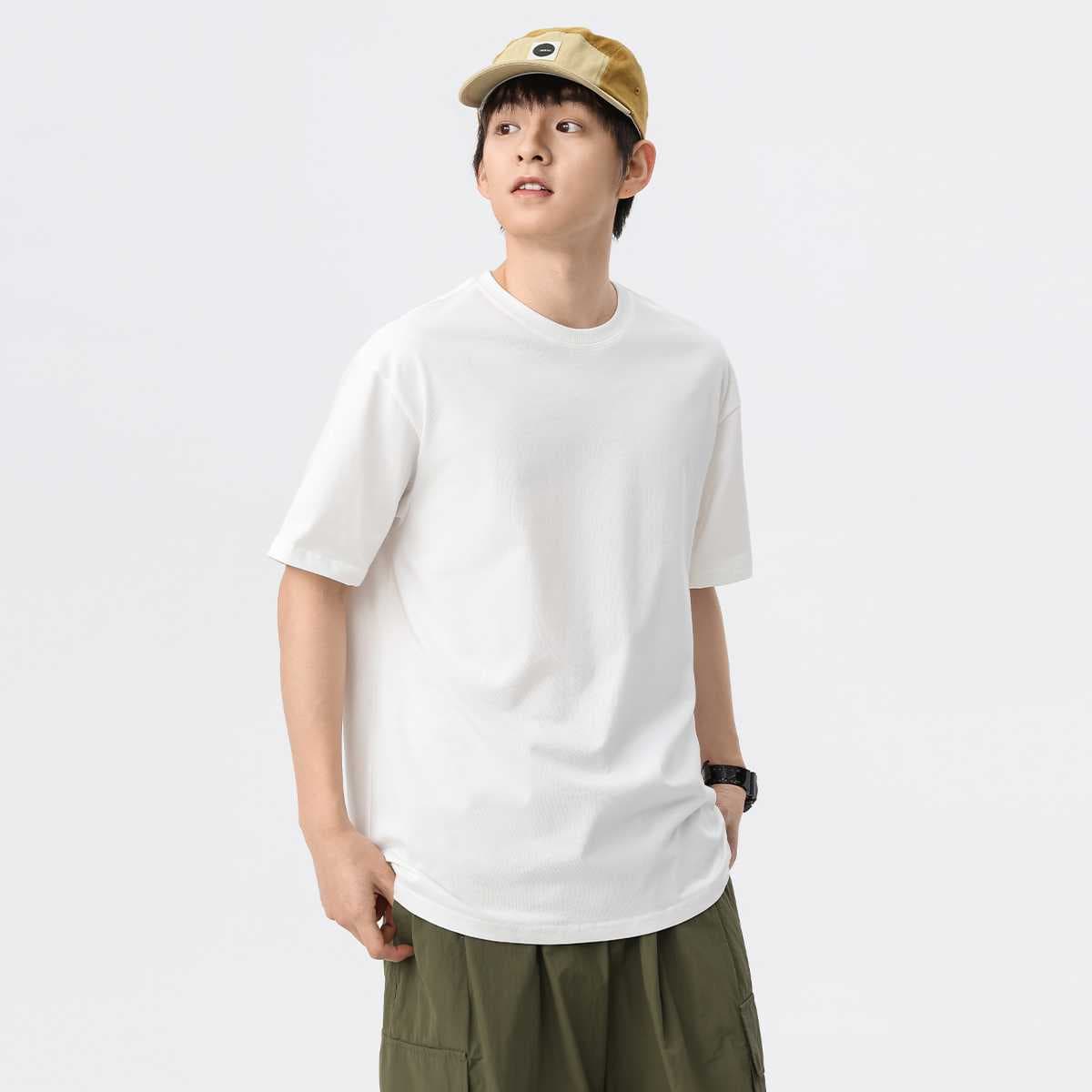 白Tシャツ 究極の定番 軽やか半袖