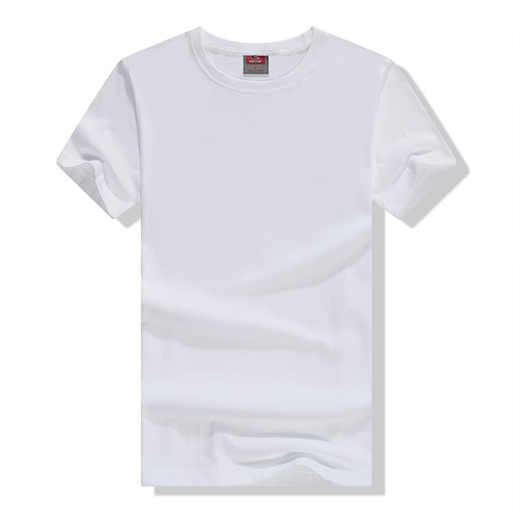 白Tシャツ シンプル丸首半袖カットソー