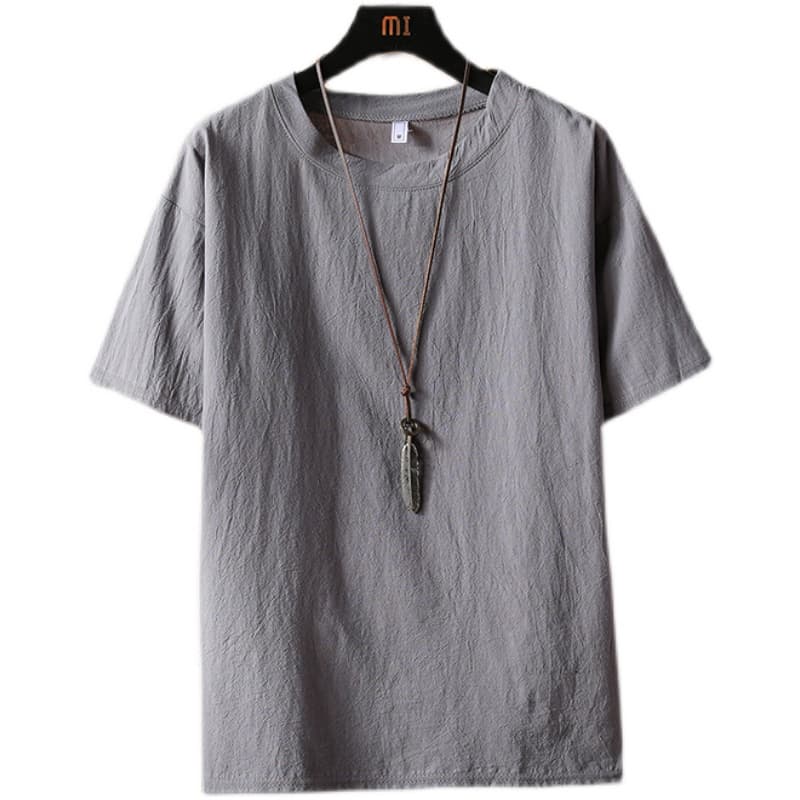 白Tシャツ 自然素材ベーシック半袖