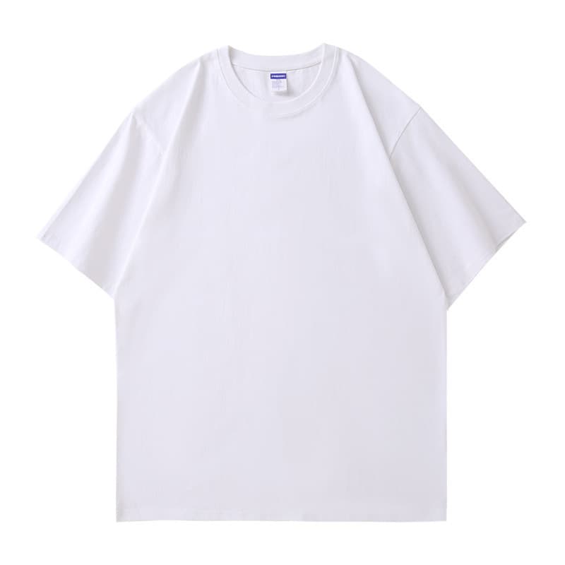 白Tシャツ 素材にこだわった丸首半袖
