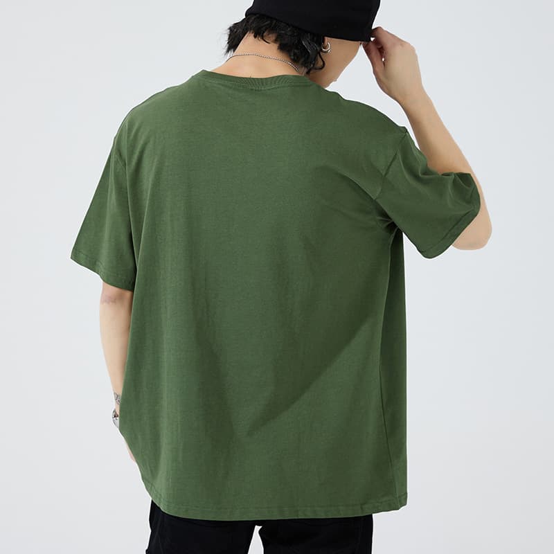 白Tシャツ メンズ やわらか素材の定番クルーネック