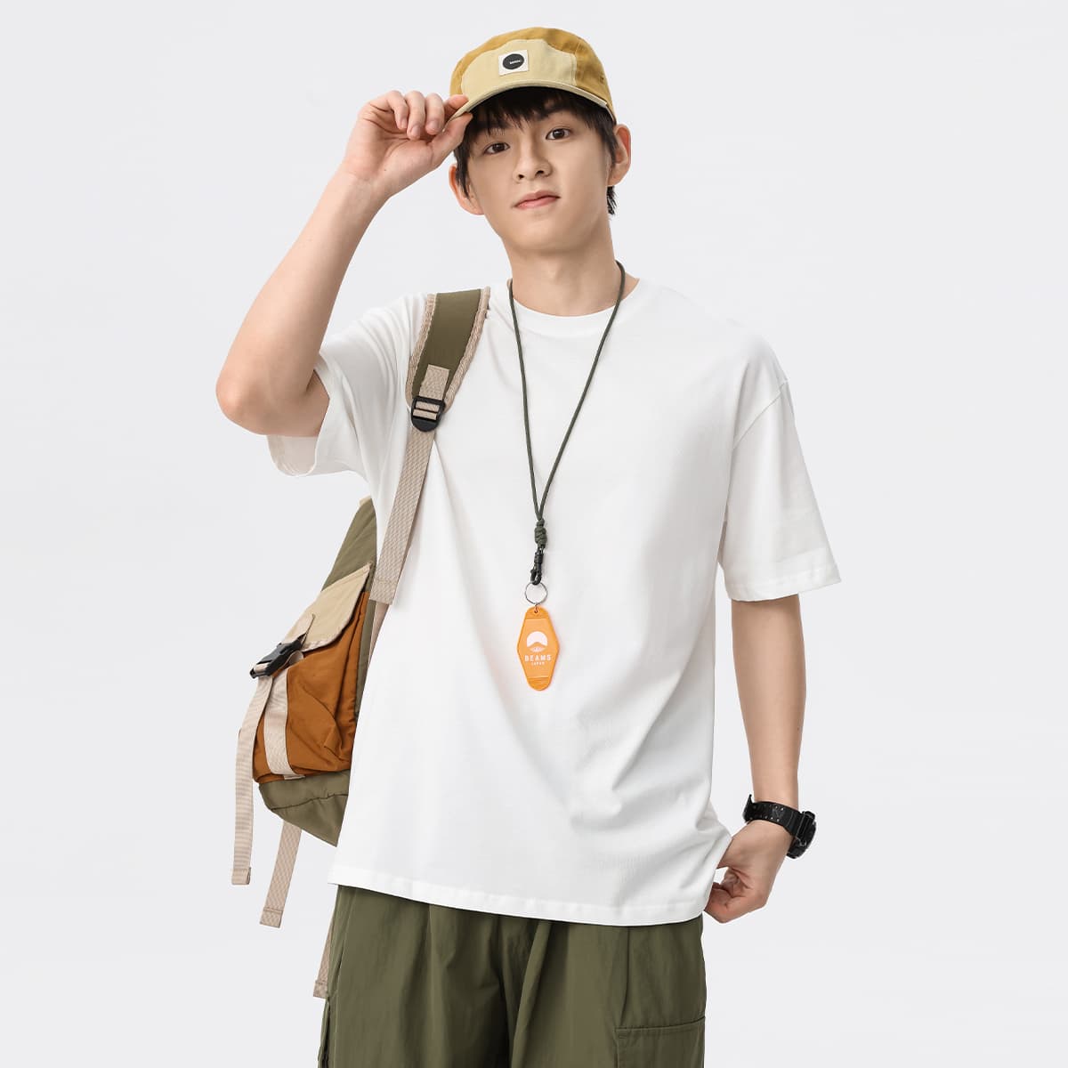 白Tシャツ 究極の定番 軽やか半袖