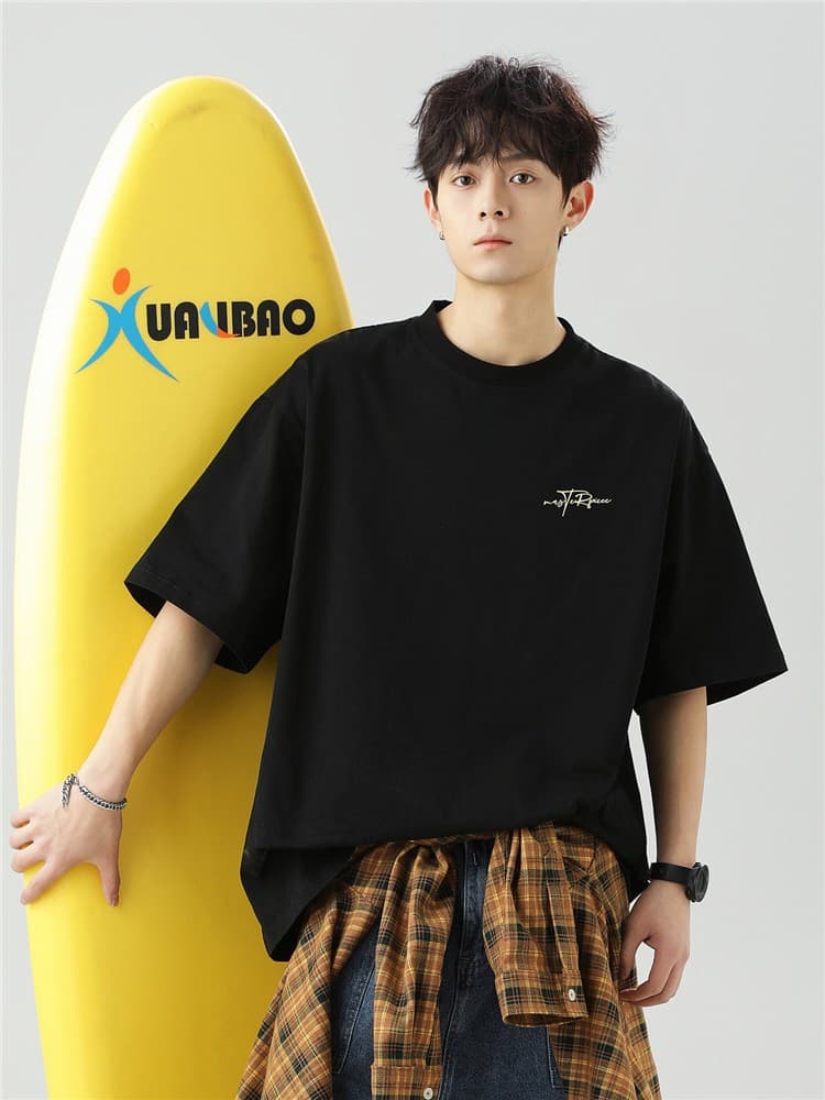 白Tシャツ メンズ 丸首 半袖 白色 男女兼用 春夏 新作