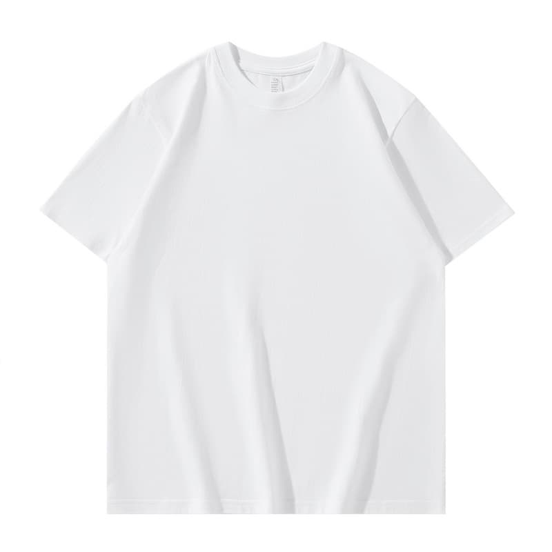 白Tシャツ ゆったり半袖シンプル無地カットソー
