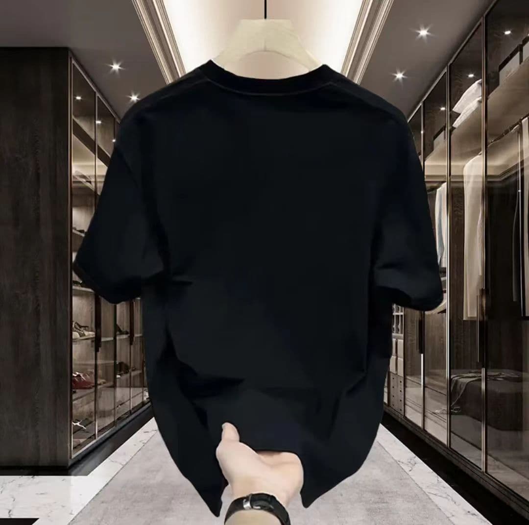 白Tシャツ メンズ メッセージ入り半袖