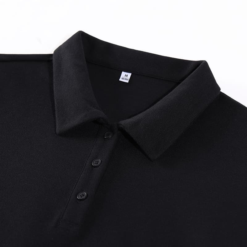 白Tシャツ シンプル襟付き半袖カットソー