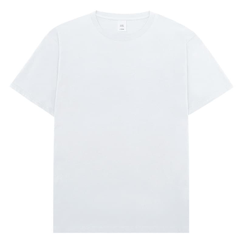 白Tシャツ シンプルデザイン 上質素材 半袖