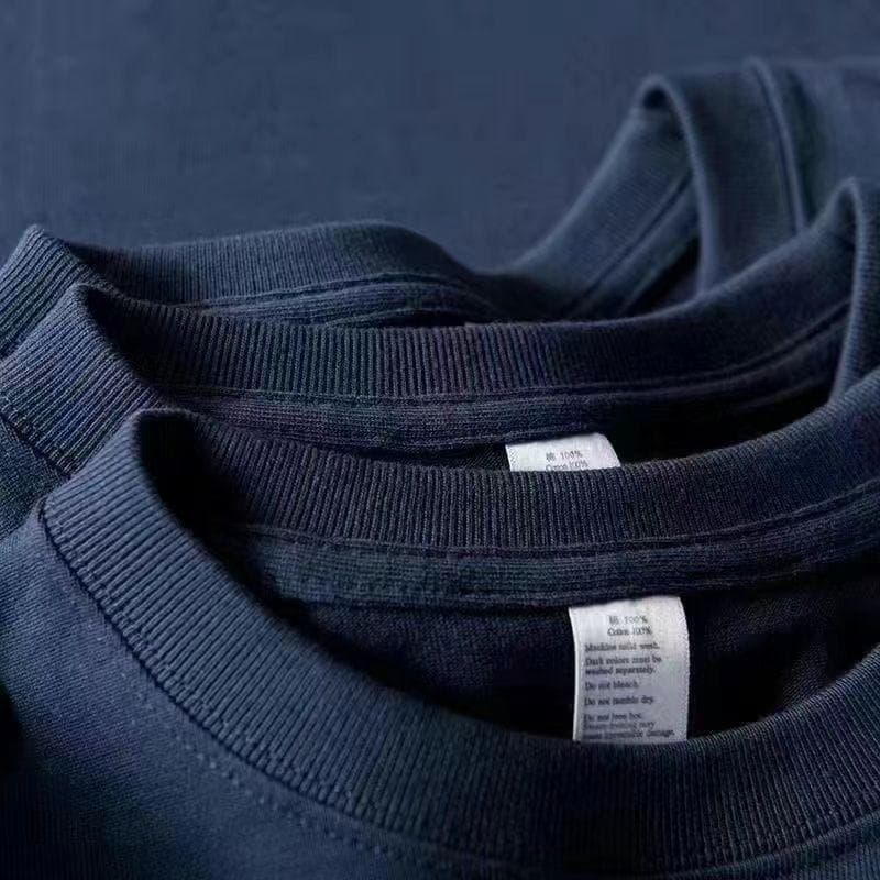 白Tシャツ メンズ シンプル胸文字入りゆったり半袖