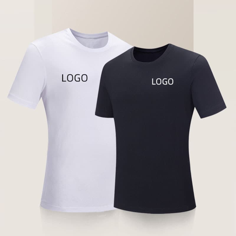 白Tシャツ シンプル丸首半袖カットソー